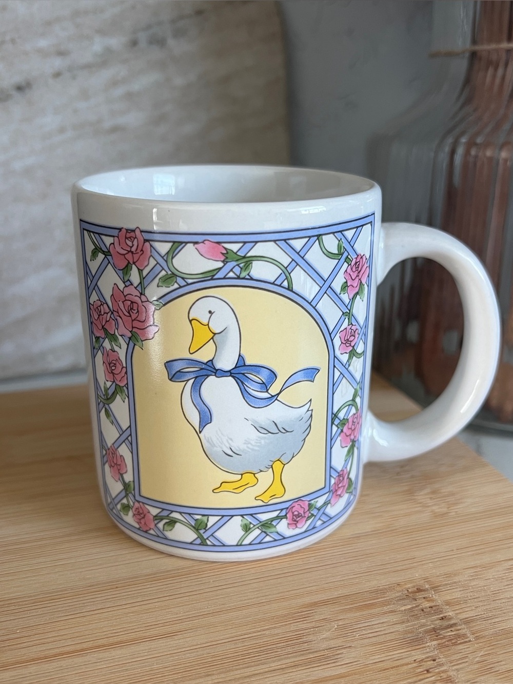 Treasure Craft “Ribbon Geese” mug - Picture 6 of 7